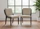 Bernards Elure Beige/Peppercorn Sling Dining Chair-5