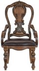 Homelegance® Bergen Dark Oak Dining Arm Chair-2