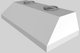 Vent-A-Hood® 54" White Wall Mounted Liner Insert-4