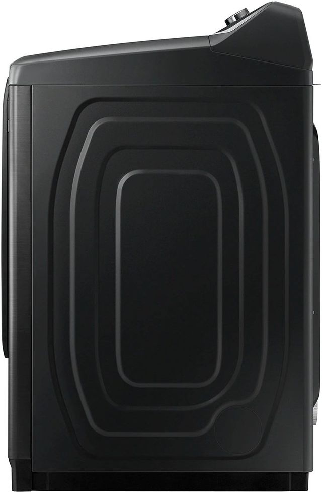 Samsung 7.4 Cu. Ft. Brushed Black Front Load Gas Dryer-3