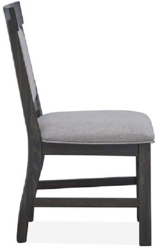 Magnussen Home® Bellamy Peppercorn Peppercorn Dining Side Chair-2