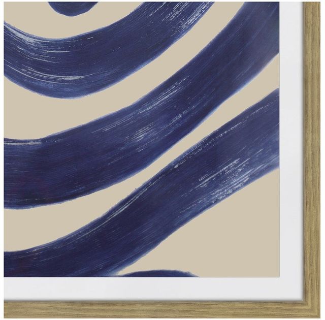 Moe's Home Collection Clarity I Abstract Ink Print Wall Decor-2