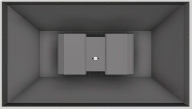 Vent-A-Hood® 48" Gunsmoke Island Liner Insert-1