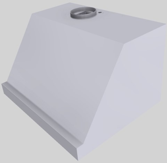 Vent-A-Hood® 30" Wall Mounted Range Hood-White-1