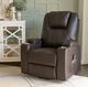 Powell® Phoenix Chocolate Power Lift Recliner-2