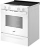 Whirlpool® 30'' White Smart Slide-In Electric Range with Air Cooking Technology and Steam Clean-3