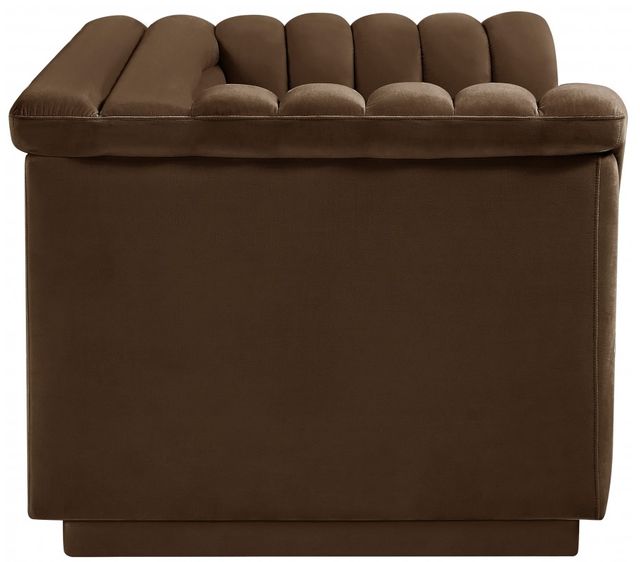 Meridian Furniture Cascade Brown Velvet Loveseat-2