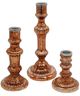 A & B Home Luminary Treasures Antique Copper Candle Holder-0