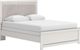 Signature Design by Ashley® Zuraleus White Queen Upholstered Panel Bed-0