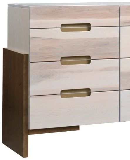 Country View Woodworking Customizable Summa 57" 8-Drawer Dresser-1