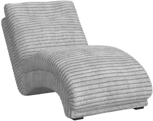 Elements International Dominick II Masis Silver Chaise 