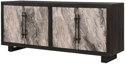 Signature Design by Ashley® Lakenwood Black/Gray/Ivory Accent Cabinet-0