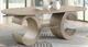 New Classic® Home Furnishings Gwendolyn Cerused Taupe Oval Dining Table-2