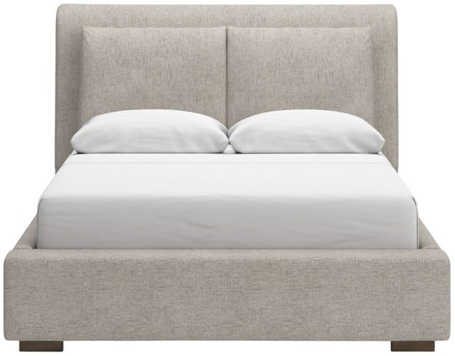 Signature Design by Ashley® Cabalynn Light Brown Queen Upholstered Panel Bed-2