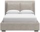 Signature Design by Ashley® Cabalynn Light Brown Queen Upholstered Panel Bed-2