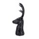 A & B Home Black Deer Head-2