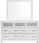 Coaster® Barzini White Dresser Mirror-2