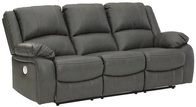 Signature Design by Ashley® Calderwell 3-Piece Gray Power Reclining Living Room Seating Set-1
