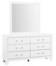 Global Furniture USA Luccia White Dresser-3