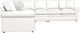 La-Z-Boy® Collins Cream Sectional with Custom Layout Options-1
