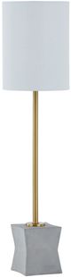 Forty West Marion Brass/Gray Table Lamp-0