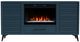 Legends Home Real Cozy Malibu Denim Blue 64" Fireplace Console-4