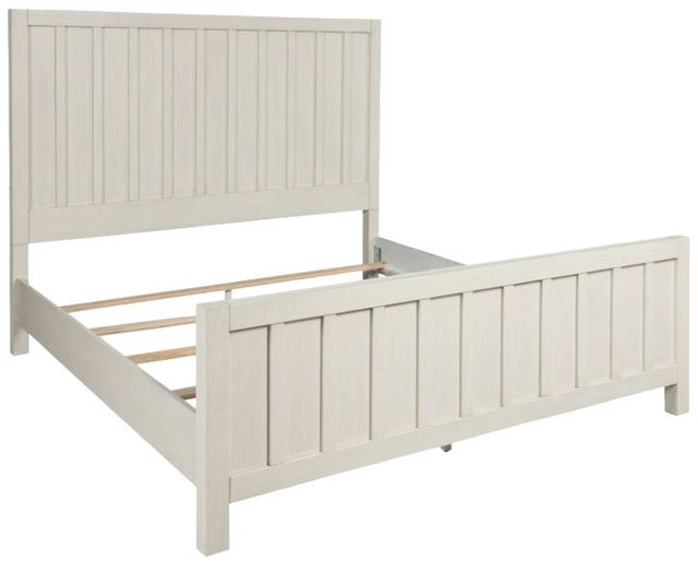 Benchcraft® Shaybrock Antique White King Panel Bed-0