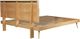 Moe's Home Collection O2 Light Golden King Panel Bed-4
