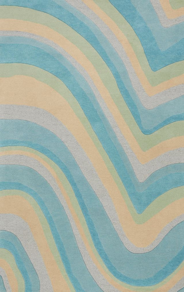 KAS Rugs Eternity Ocean Vibes 5'x8' Rug-0