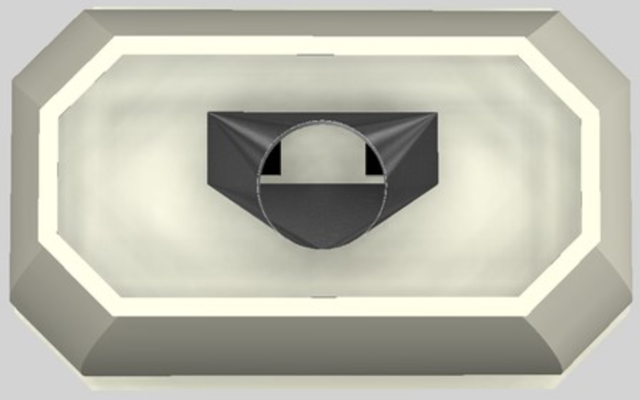 Vent-A-Hood® Designer Series 48" Biscuit Island Range Hood-1
