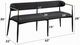 ACME Furniture Jaramillo Black Dining Bench-2