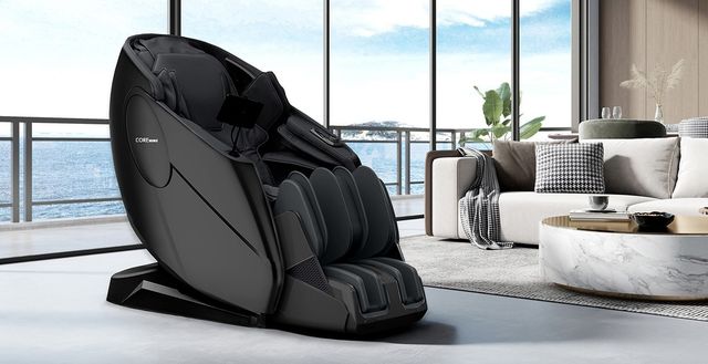 COREnine Black Massage Chair-1