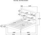 Coaster® Hendricks Light Oak Queen Bookcase Headboard Platform Bed-2