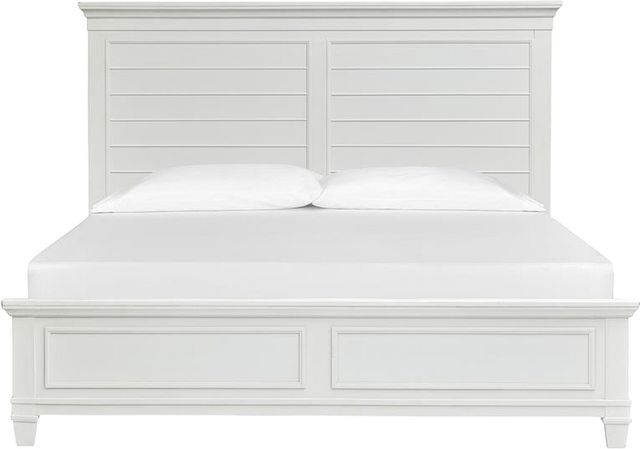 Magnussen Home® Charleston White Dove King Panel Bed-2