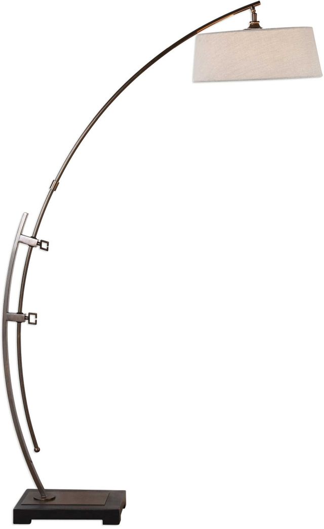 Uttermost® Calogero Bronze Floor Lamp-0