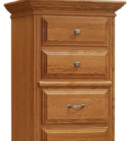 Wolfcraft Furniture McKinley Brown Lingerie Chest-2