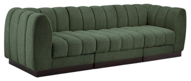 Meridian Furniture Quinn 3-Piece Green Modular Sofa-0