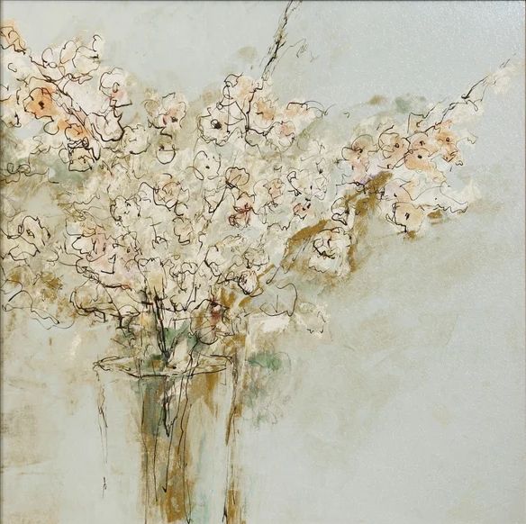 Stylecraft Whispering Floral in Base Wall Art-1