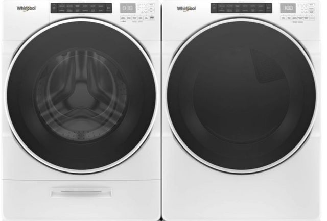 Whirlpool® White Front Load Laundry Pair