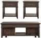 Liberty Furniture Mill Creek 3-Piece Peppercorn Occasional Table Set-2