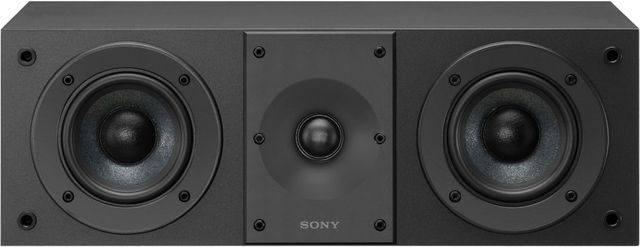 Sony® CS Speaker 5.1" Black Center Channel Speaker-1