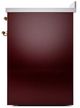 Ilve® Nostalgie II Series 30" Burgundy Pro Style Induction Range-4