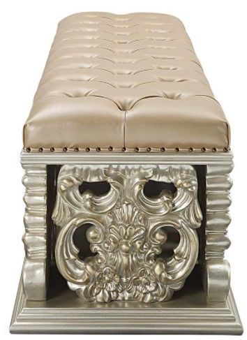 ACME Furniture Sorina Antique Gold Bench-3