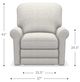 La-Z-Boy® Addison Charcoal Power Wall Recliner-5