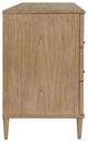 Uttermost® Coast Soft Oak Stain 6-Drawer Rattan Chest-4