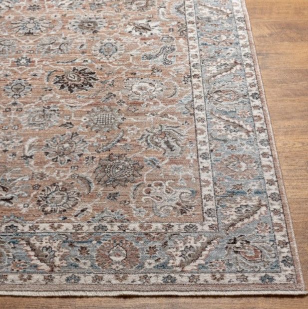 Surya Carlisle Brown/Gray 4'x6' Area Rug-1