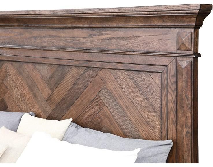 New Classic Home Furnishings Mar Vista Walnut Queen Bed