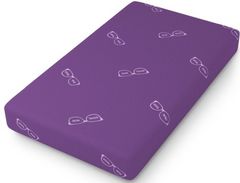 Rize Home 7.5" Hybrid Firm Smooth Top Full Youth Purple Mattress in a Box
