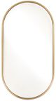 Uttermost® Torrado Antique Brass Oval Mirror-0