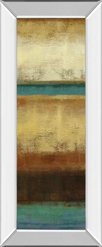 Classy Art Earth by Allison Pearce Mirrored Frame Wall Art-0